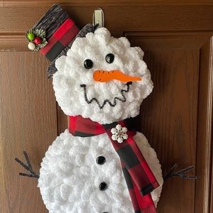 Snowman Wall Ornament